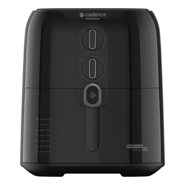 Fritadeira Sem Óleo 4L Cadence Cook Fryer + - Imagem 2